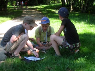 Anim enfant jeu de piste visio